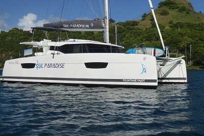 Catamaran croisière antilles